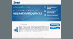 Desktop Screenshot of guestresearch.com